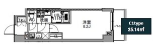 Ｓ-ＲＥＳＩＤＥＮＣＥ王子ｗｅｓｔの物件間取画像